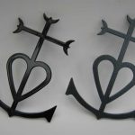 Stahlschnitt: Glaube - Liebe - Hoffnung