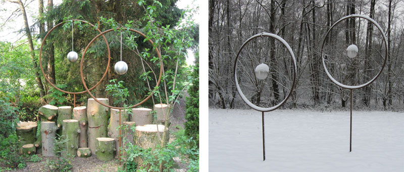 Kunst im Wandel der Jahreszeiten – Holzpendel