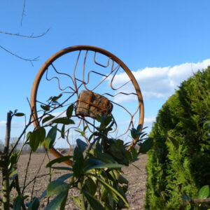 Kunst in kleinen Gärten
