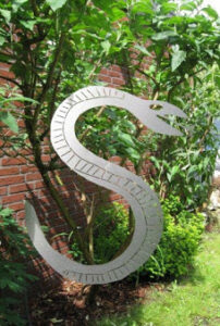 Schlänger Schlange, Edelstahl